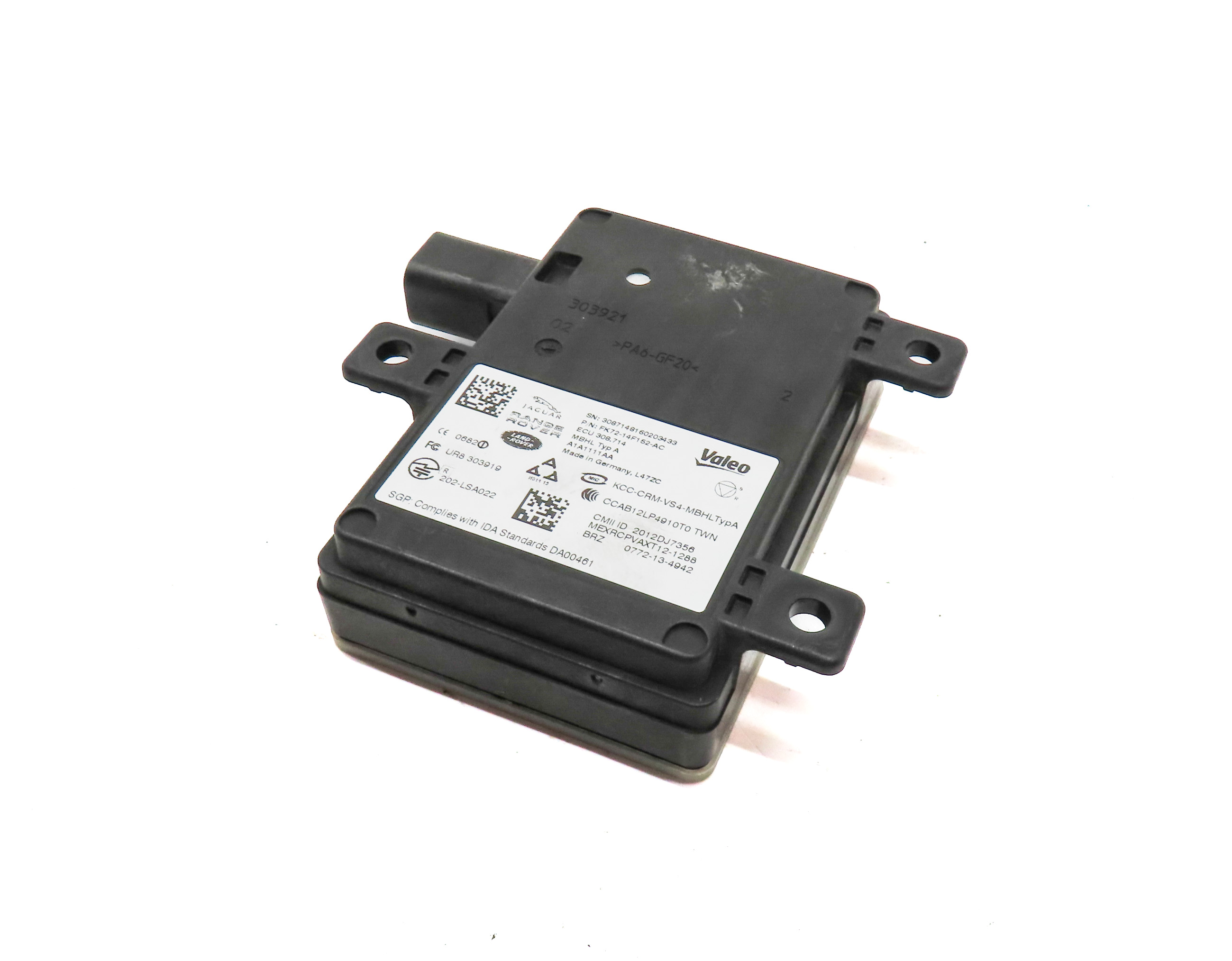 15-17 RANGE ROVER SPORT EVOQUE (L494 L538) REAR BLIND SPOT RADAR SENSOR MODULE — exact item pictured